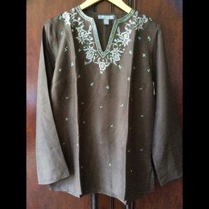 Kate Hill silk tunic